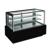 60" Square Deli Case Refrigerator, DDM60R
